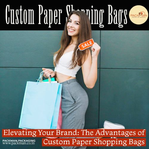 Custom Ecofriendly Kraft Paper Bags with Handle for Corporate Gifts  Business